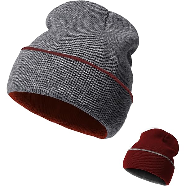 YEKEYI Beard Hat With Earflaps - Warm Winter Knitted Beanie With Detachable Beard