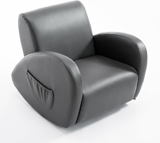 kids leather rocking chair