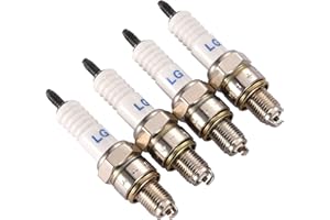 GOOFIT A7TC Spark Plug for GY6 50cc 70cc 90cc 110cc 125cc 150cc ATV Dirt Bikes Go Kart Moped Quad,Pack of 4