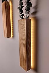 Artificial Eucalyptus with LED Lights Wall Planters