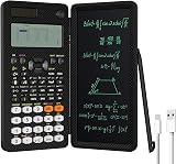 NEWYES Scientific Calculator Rechargeable with Writing Tablet and Pen
