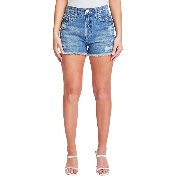 Festival Shorts Ymi Denim Shorts Women's Mom Fit Festival
