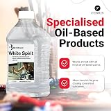 FERRIS White Spirit 2 Litre Premium Paint Solvent Thinner Cleaner view 4