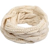 Scarf for Women - Winter Scarf Infinity Scarfs for Women for Cold Weather | Warm Knit Winter Infinity Circle Loop Scarves,Durable Warmth for Daily Wear &amp; Outdoor Activities