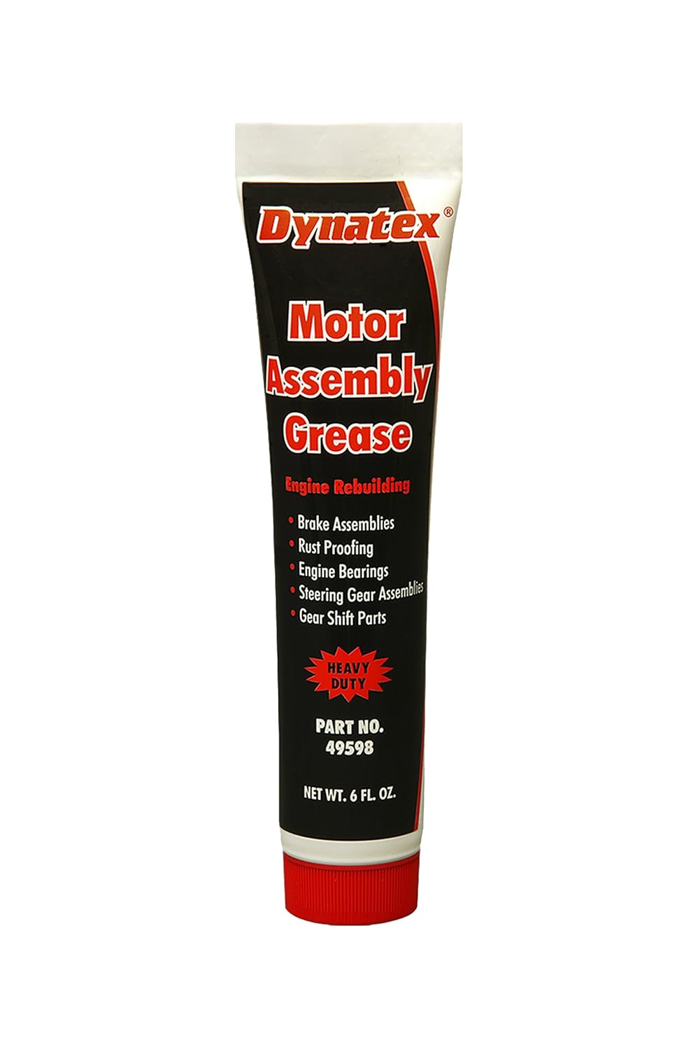 Dynatex 49598 Lithium Motor Assembly Grease, 6 oz Tube, White Amazon