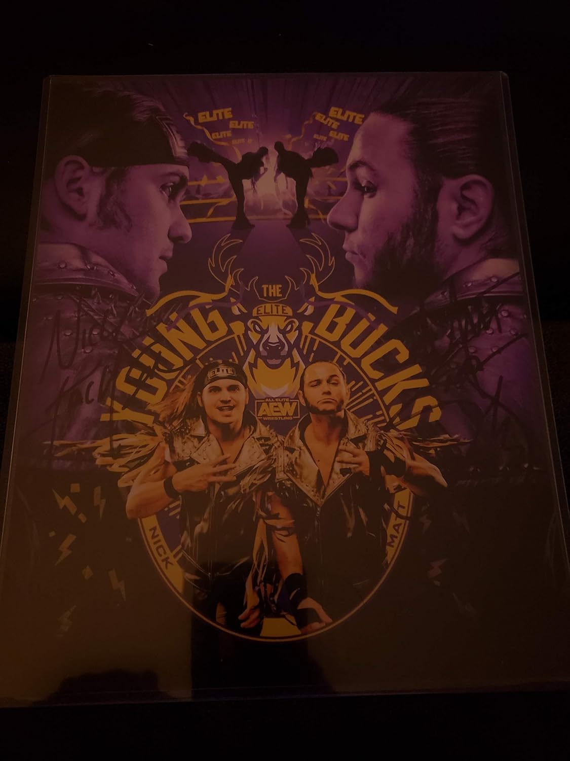 Young Bucks Book Signed Stream Blue Sun War Of Nerves