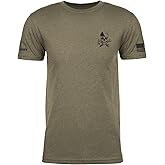 Iron & Haft Men's Short Sleeve T-Shirt, Breathable Graphic Tee, Casual Crewneck Shirt for Men