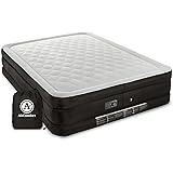 Air Comfort Deep Sleep Inflatable Air Mattress: Raised-Profile Bed with Internal Air Pump