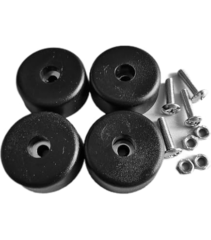 Pro-Parts 192310GS Lot De 4 Patins De Montage En Caoutchouc Anti-vibrations N° 219 Pour Coleman Powermate Sanborn 094-0026 E106661 Pour Compresseurs D' Air, Générateurs, Nettoyeurs Haute Pression