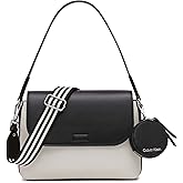 Calvin Klein womens Millie 2 in 1 Flap Shoulder Bag & Crossbody