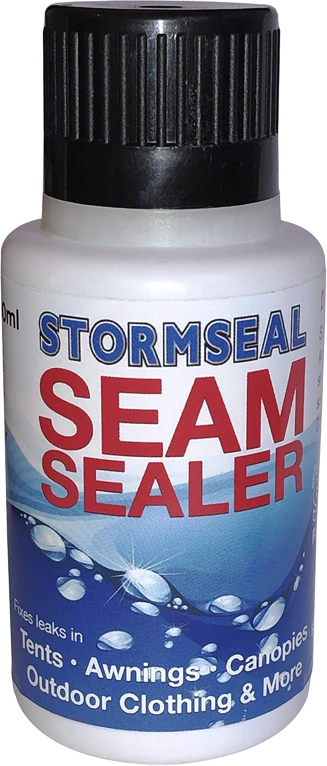 Stormseal Seam Sealer 100ml - Easy-To-Use Paint-On Seam Sealer. Dries Clear in 10 Minutes