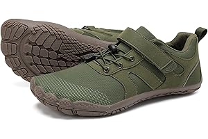 Grand Attack Men's Barefoot Shoes|Minimalist Cross-Trainer|Zero Drop Sole|Wide Toe Box