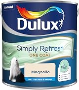 Dulux Simply Refresh Matt Emulsion Paint Magnolia 2.5L view 3
