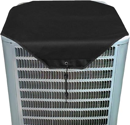 covering an air conditioner for the winter