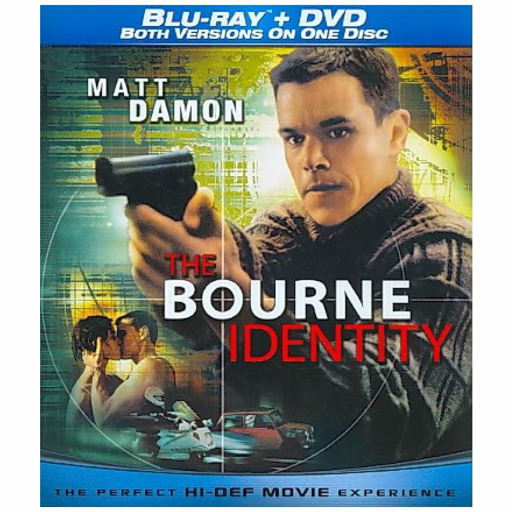 BOURNE IDENTITY BLU RAY/DVD COMBO DISC