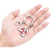 Naruto Keychain, Anime Keychains with Chibi Charms, Premium Naruto Merch with Packaging