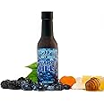 Hellfire Blueberry Hell Hot Sauce with Carolina Reaper Peppers, Gourmet, All-Natural, Award-Winning Fruit-Based Hot Sauce, 5 