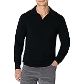 Amazon Essentials Men's Long Sleeve Regular Fit Knit Polo Sweater