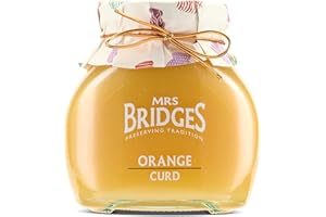 Mrs Bridges Orange Curd, Made in Scotland, 12oz Jar (Pack of 1)