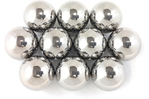 Avler 3/4 Inch (19.05mm) Chrome Steel Bearing Balls (Pack of 10)