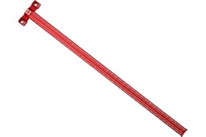 AKNgoes Woodworking Scriber t Square Ruler 36inch with Thoughtful Support Lips, t Square Woodworking Scriber, Aluminum Alloy Architect Ruler for Carpenter Work, Layout and Measuring Tools-Red…