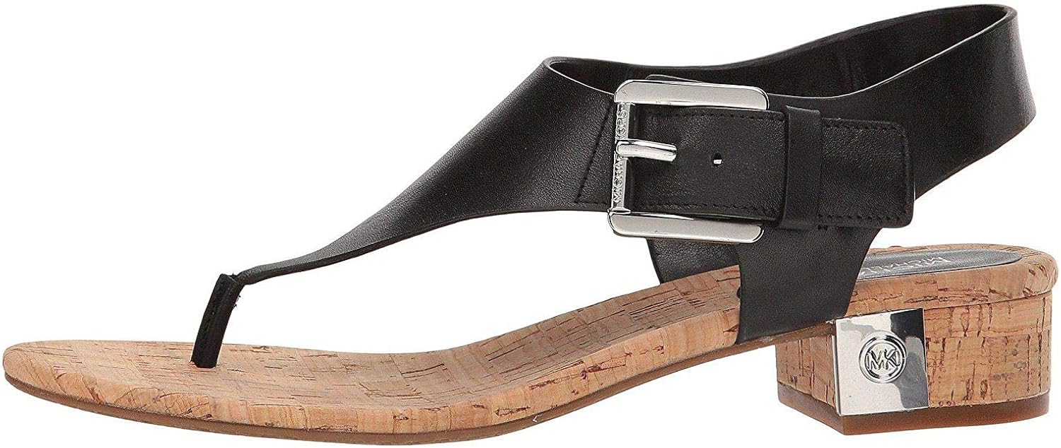 michael michael kors london thong block heel sandals