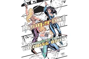 Danger Girl: Permission to Thrill Coloring Book