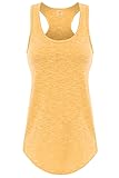 JC DISTRO Women's Basic Chambray Jersey Racer-Back
