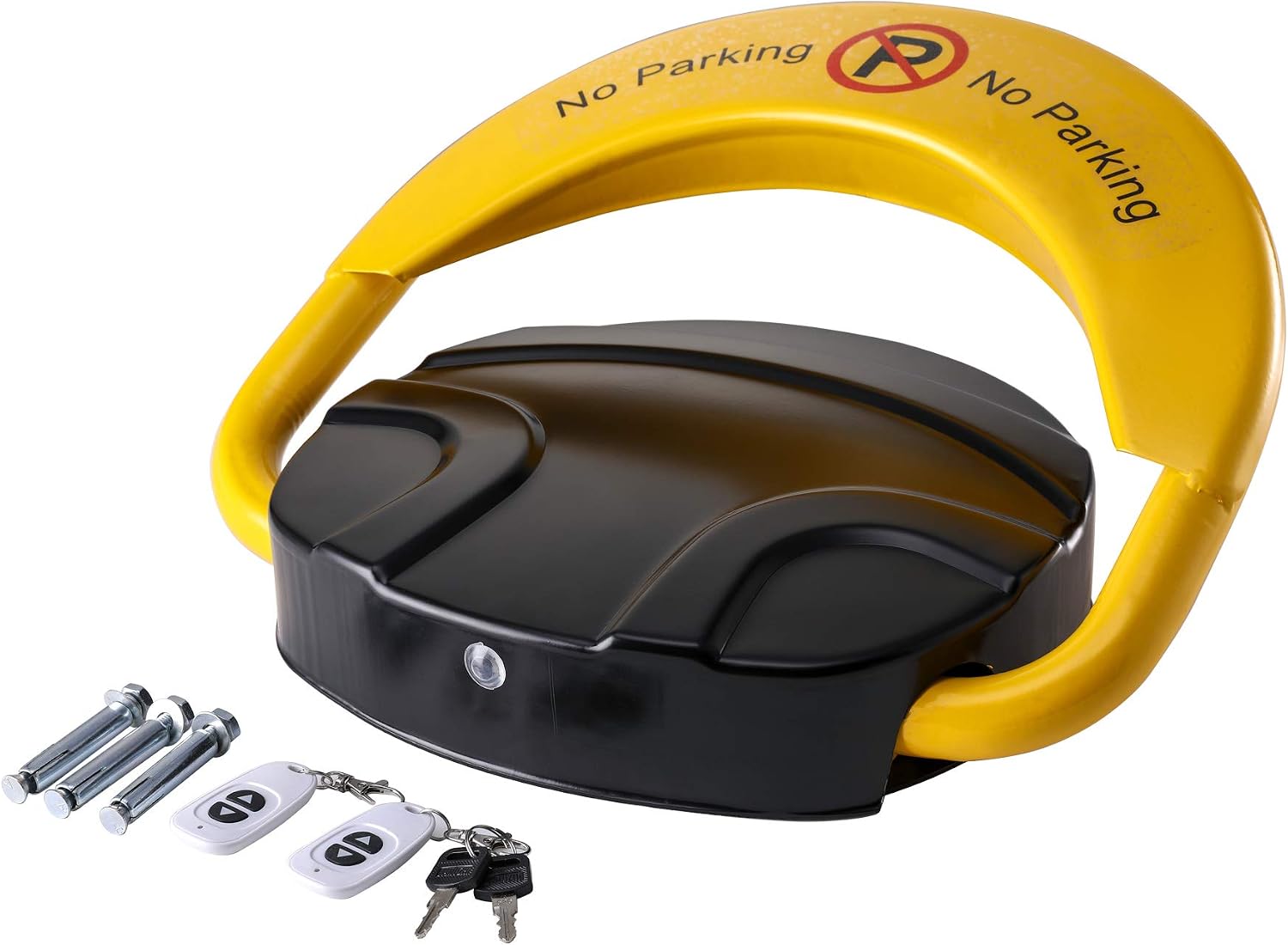 Barrière De Stationnement Télécommandée Pliable - Verrou Parking Voiture, Capacité 2T, étanche IP67 - Neuf, Batteries Non Incluses