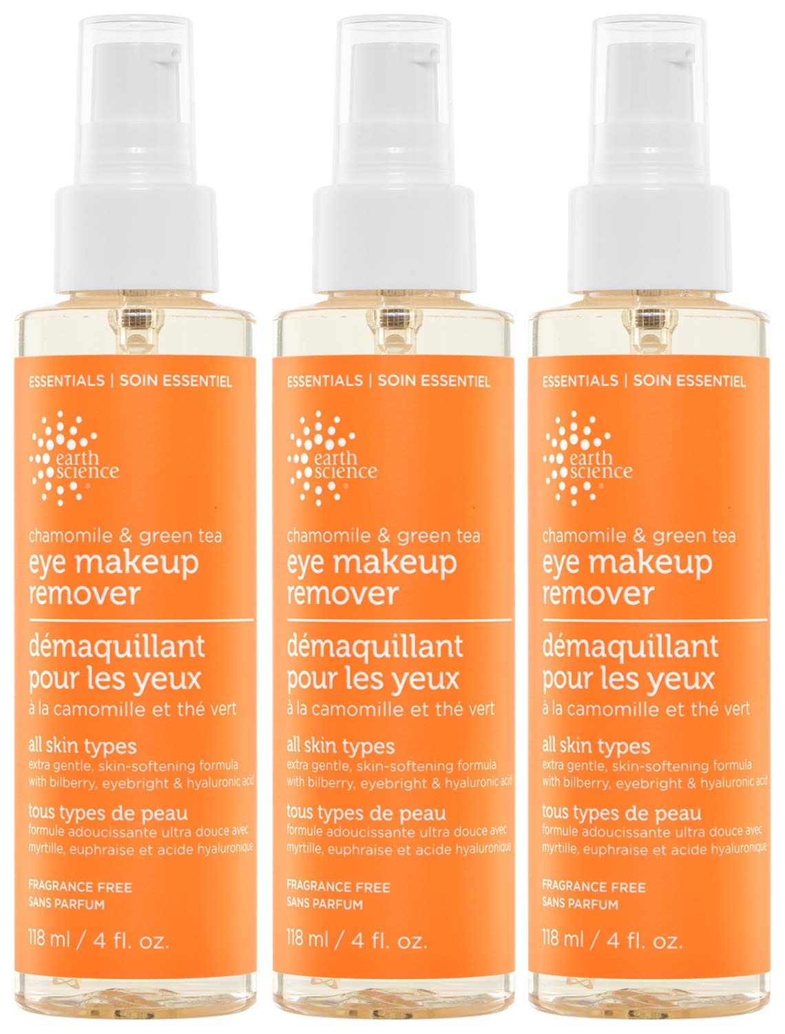 earth science makeup remover