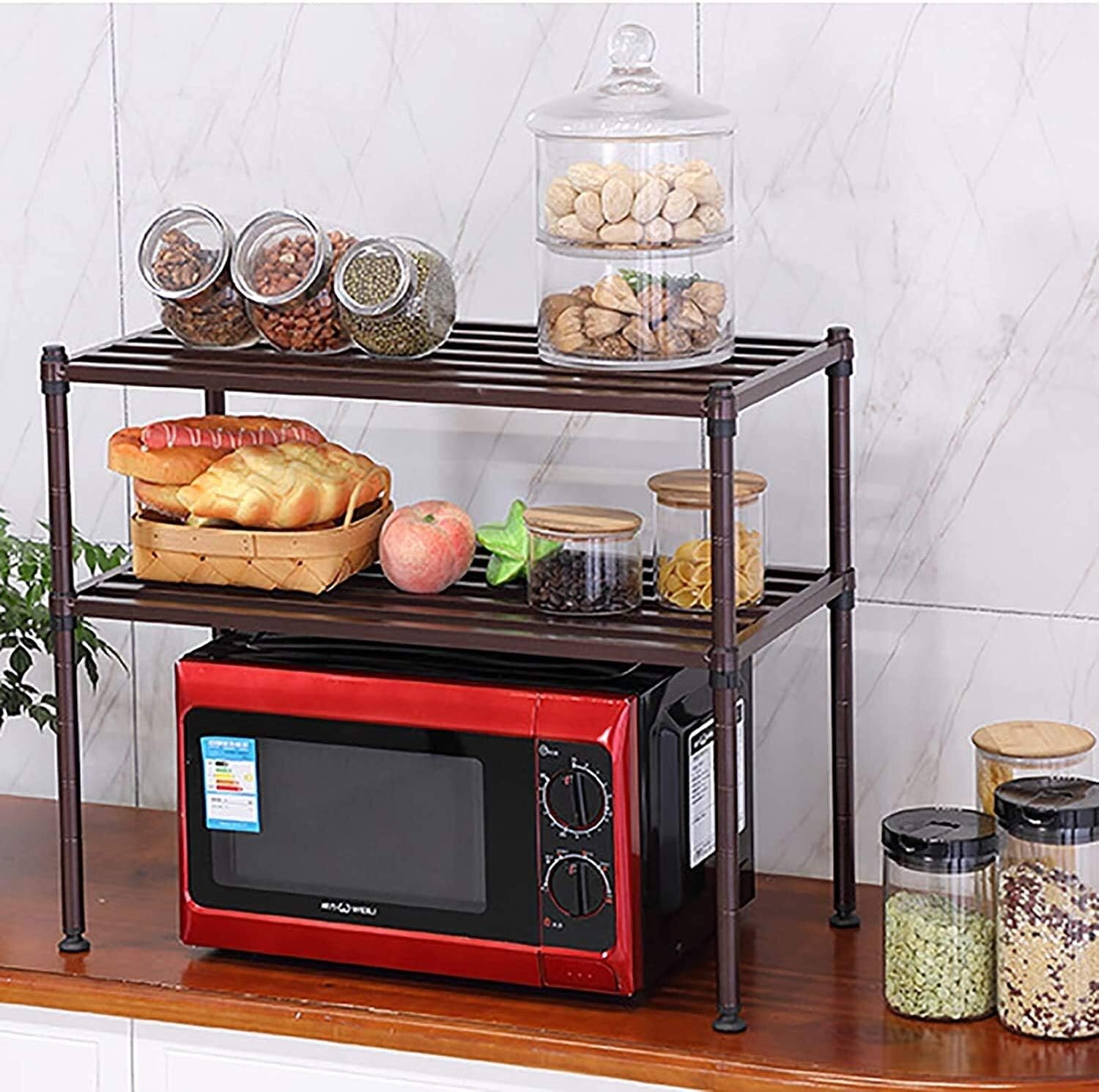 AMYZ Zapatero de Alta Capacidad,Organizador de Zapatos de Metal con asa