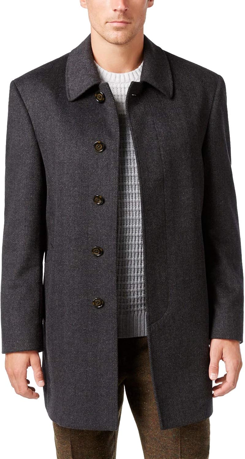 ralph lauren classic long topcoat