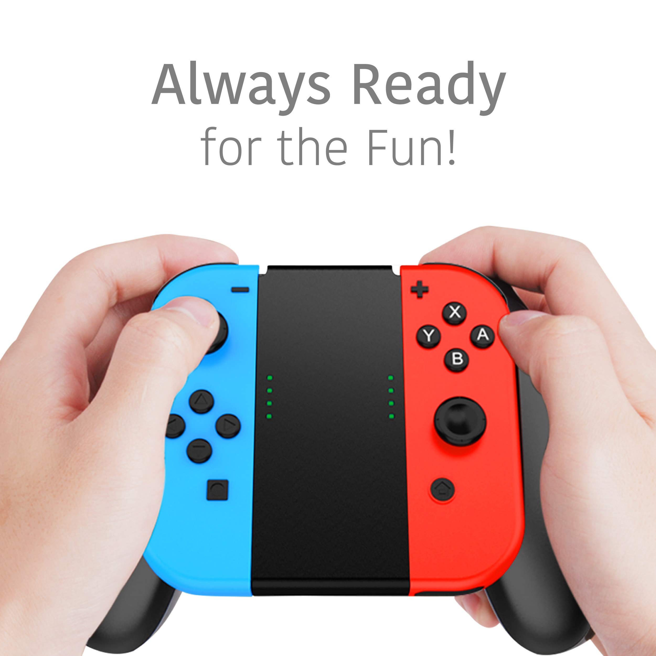 Joycon Comfort Grip for Nintendo Switch by TalkWorks Controller Game