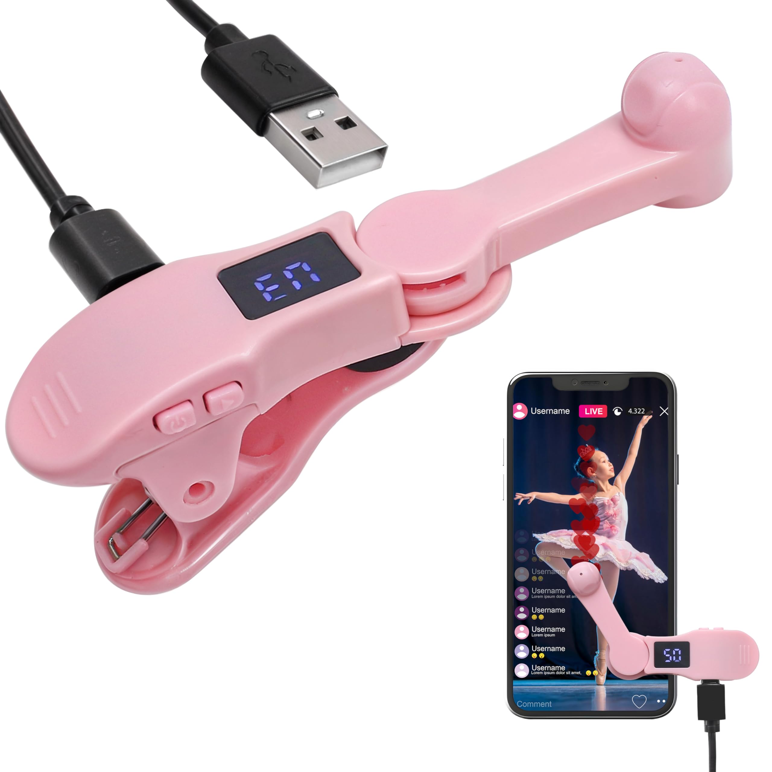 Finger Task Machine Smart Automatic Screen Clicker Tapper, Fast Click Simulation Continuous ...
