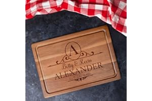 Personalized Cutting Board, Custom Engraved Wood Charcuterie Board - Best Present for Wedding, Bridal Shower, Engagement, Ann