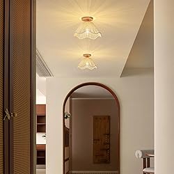 Zswanbei D12.5 Inch Boho Light Fixtures Flush Mount