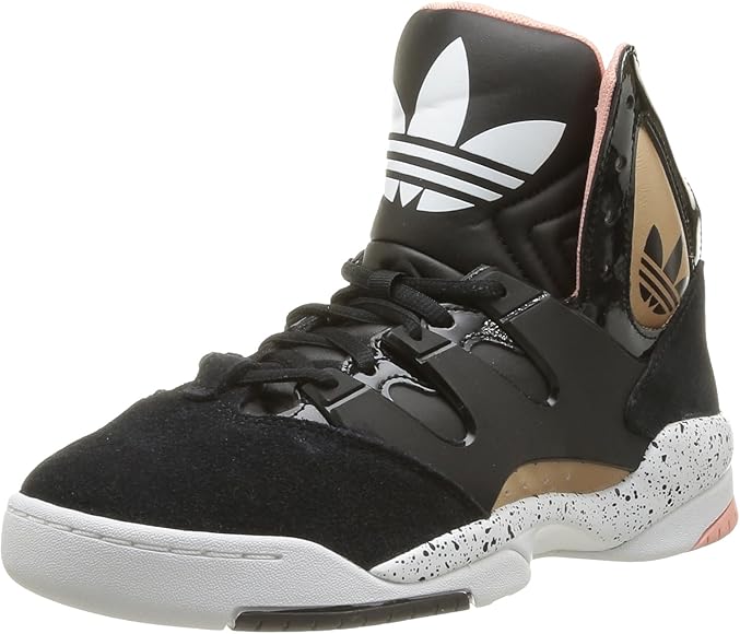 black and rose gold adidas trainers womens