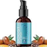 Biotin Hair Growth Serum - Rosemary Hair Thickening Serum with Peppermint Caffeine and Black Castor Oil for Hair Growth - Vol