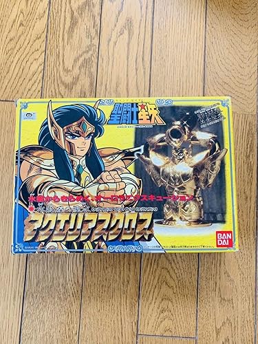Amazon 聖闘士星矢 聖闘士聖衣大系 黄金聖衣 アクエリアスクロス 当時品 1987 応募券聖闘土星矢 昭和アニメ 不朽 名作 フィギュア ドール 通販