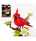 Amazon.com: JAKI Northern Cardinal Building Set, Red Birds with