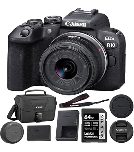 Amazon.com : Canon EOS R10 Mirrorless Camera RF-S 18-45mm f/4.5