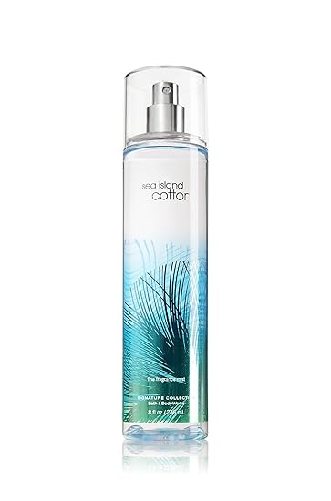 Bath And Body Works Sea Island Cotton Body Splash 8 Oz