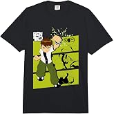 Ben 10 Three Alien Transformation Blocks Cartoon Comfort Colors Adult Heavyweight T-Shirt
