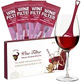 Clerona Wine Filters, the Wine Purifier, Sulfite and Histamines Remover - Naturally Eliminate Allergies & Sensitivities (Pack of 4)