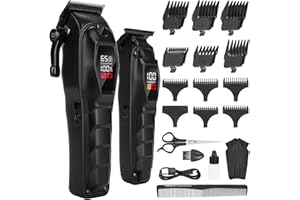 NUTCORE Hair Clippers for Men Professional Hair Trimmer Powerful Beard Trimmer Hair Cutting Grooming Tool