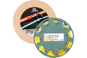 Maxcatch Fly Fishing Line with 2 Welded Loop Weight Forward Floating Fly Line WF2/3/4/5/6/7/8/9F 90-100F