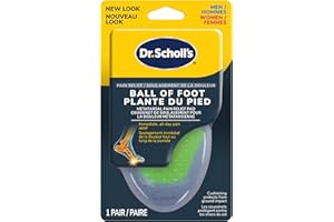 Dr. Scholl's Ball of Foot Metatarsal Pain Relief Pad, Insoles for Immediate & All-Day Ball of Foot Pain Relief and Support by