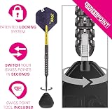 Target Darts Luke Littler G1 Steel Tip Darts 90% Tungsten 23G Swiss Points view 4