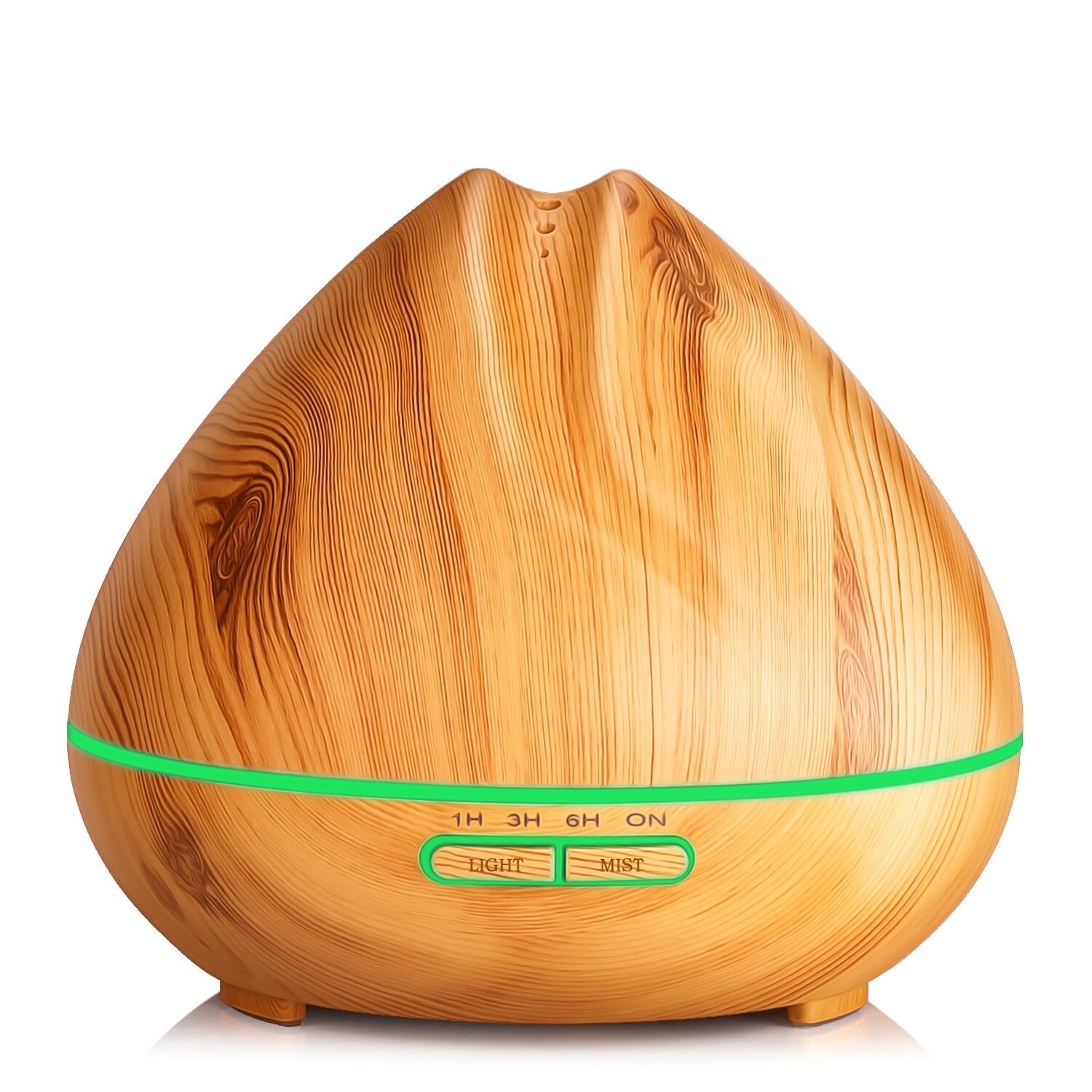 OMOTON Aroma Diffuser, 400ML Essential Oil Diffuser for Aromatherapy, Ultrasonic Cool Mist Humidifier with 14 Color LED Lights, Fragrance For Home Office, Bedroom, Bathroom, Yoga, Spa (2017 Version)