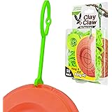 GoSports Outdoors Clay Claw Target Hangers - 50 Pack Clay Pigeon Holders, Versatile Target Practice Shooting Clips, Neon Gree